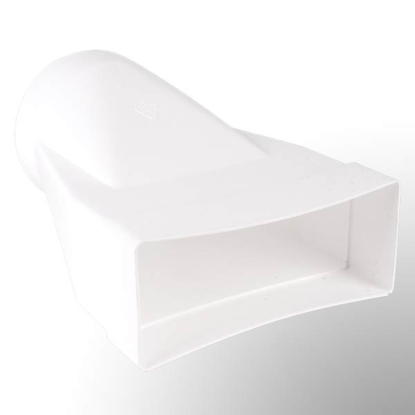 Übergang von Flachkanal auf Rundkanal