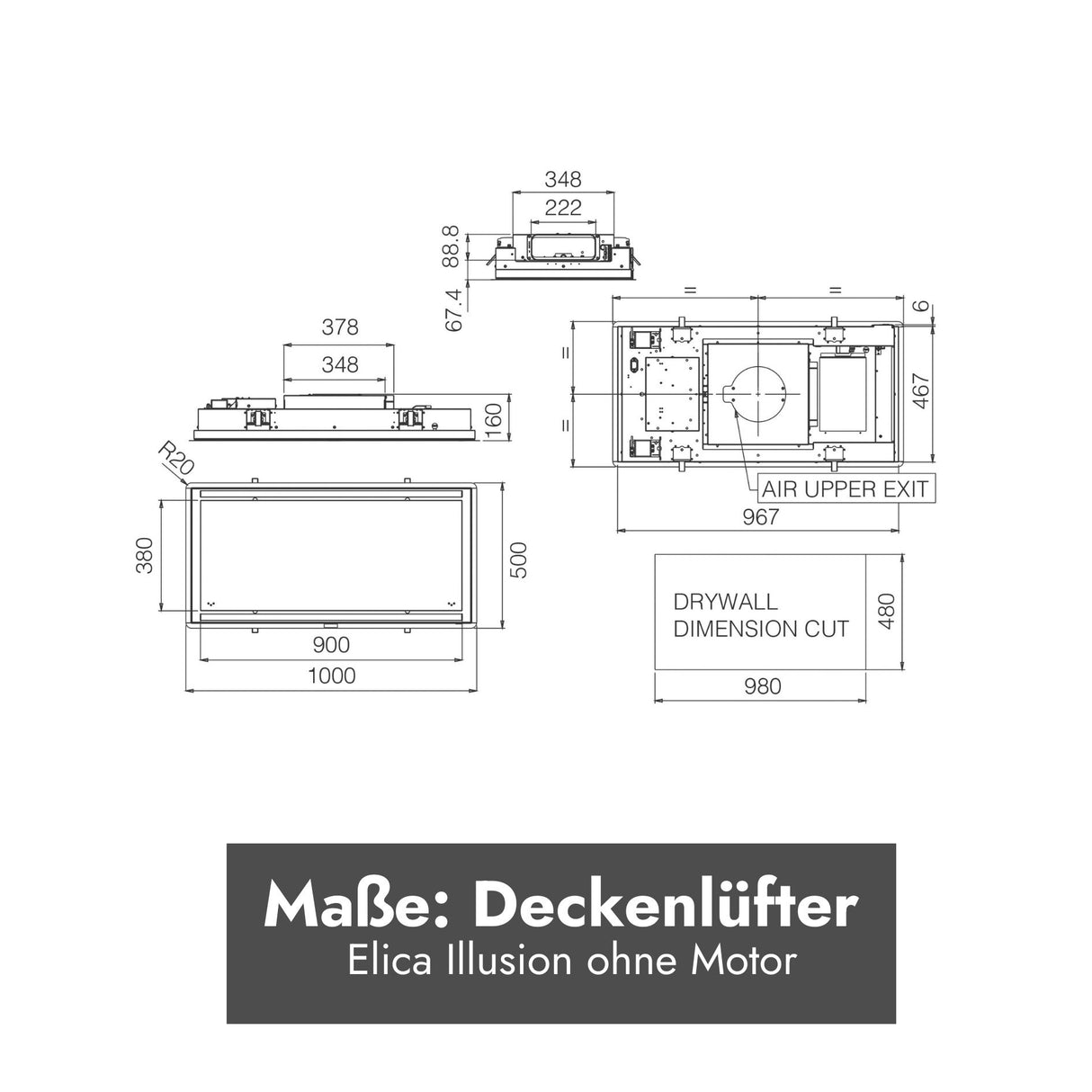 Elica Illusion Deckenlüfter