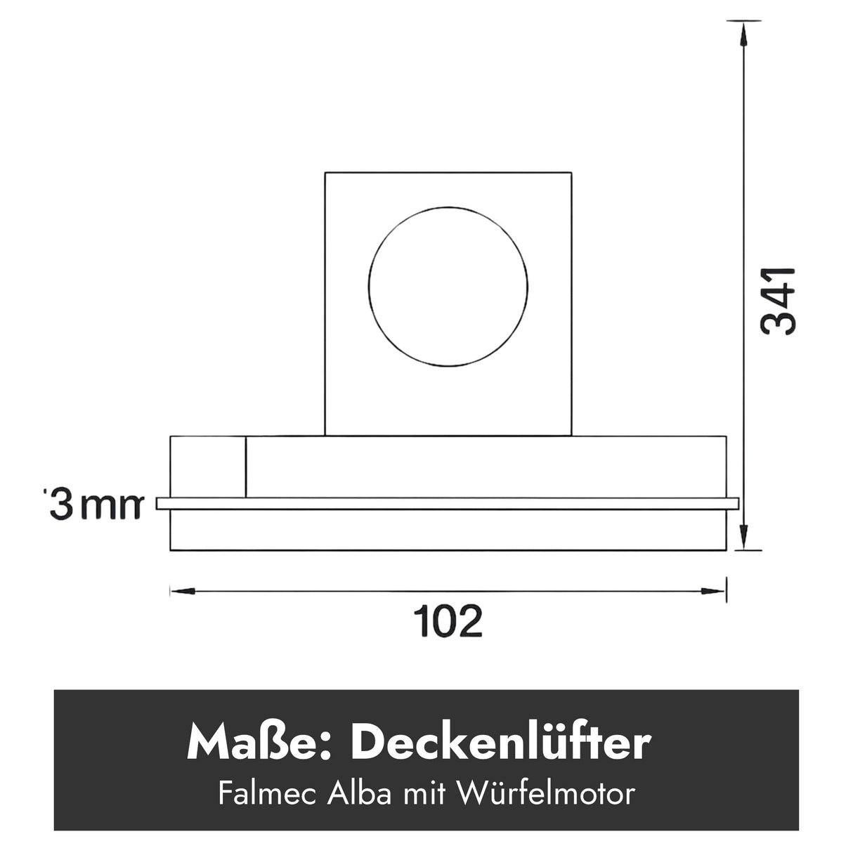 Falmec Alba Deckenlüfter
