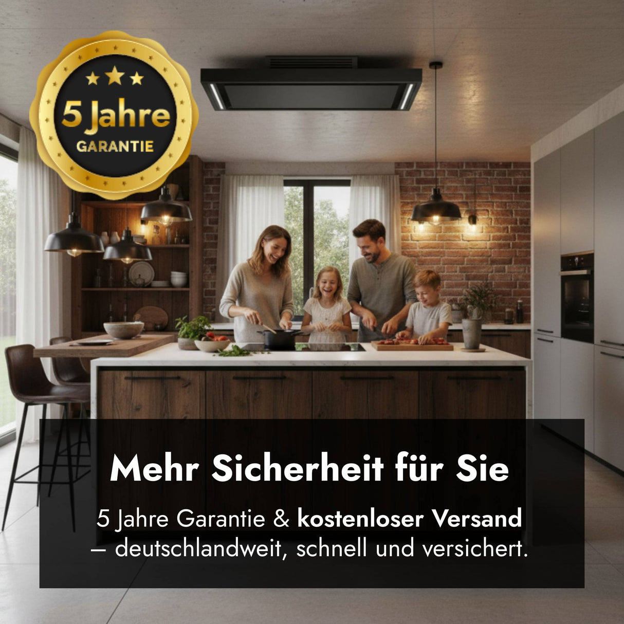 Airforce Silhouette U Easy Fit Deckenlüfter