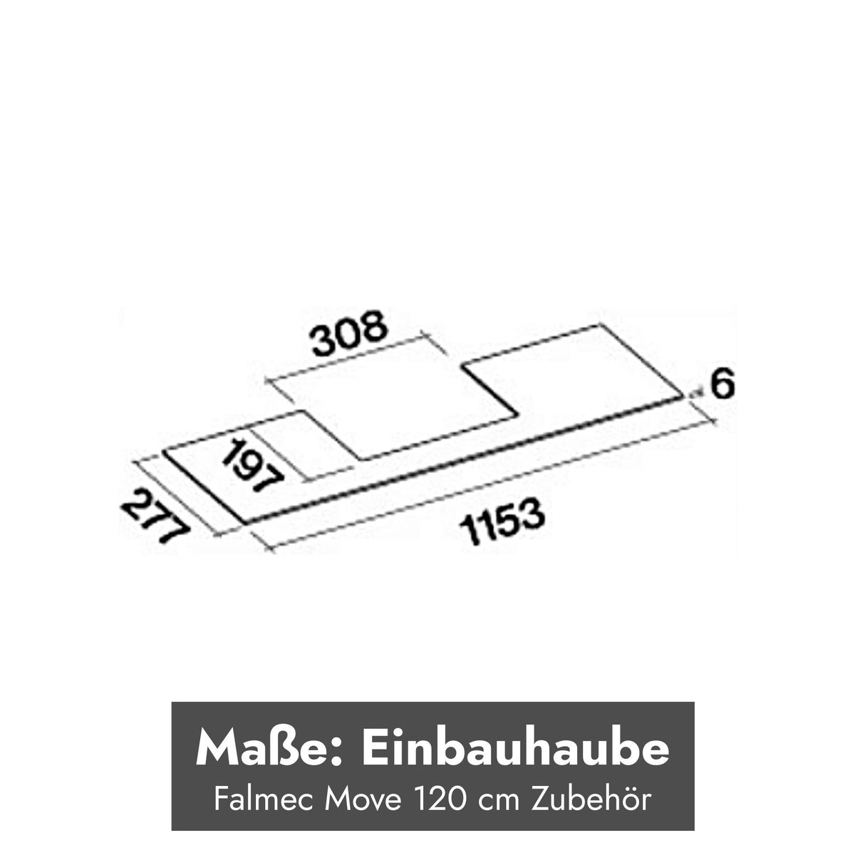 Falmec Move Flachschirmhaube