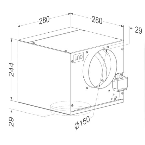 Novy CUBIC-Würfelmotor