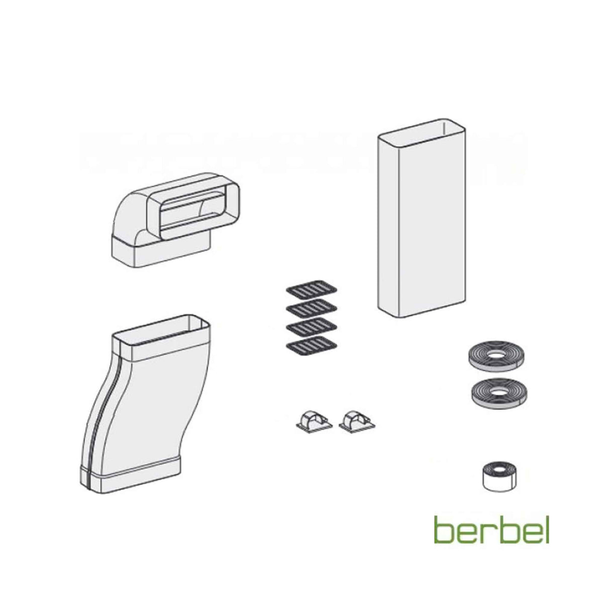 Berbel Abluft-Set DL