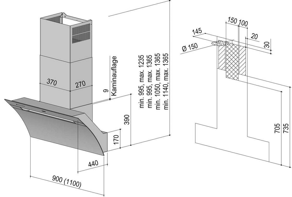 Berbel Glassline BKH GL Kopffreihaube