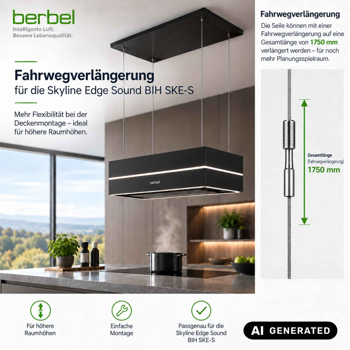 Fahrwegverlängerung für Skyline BIH-SKE-S