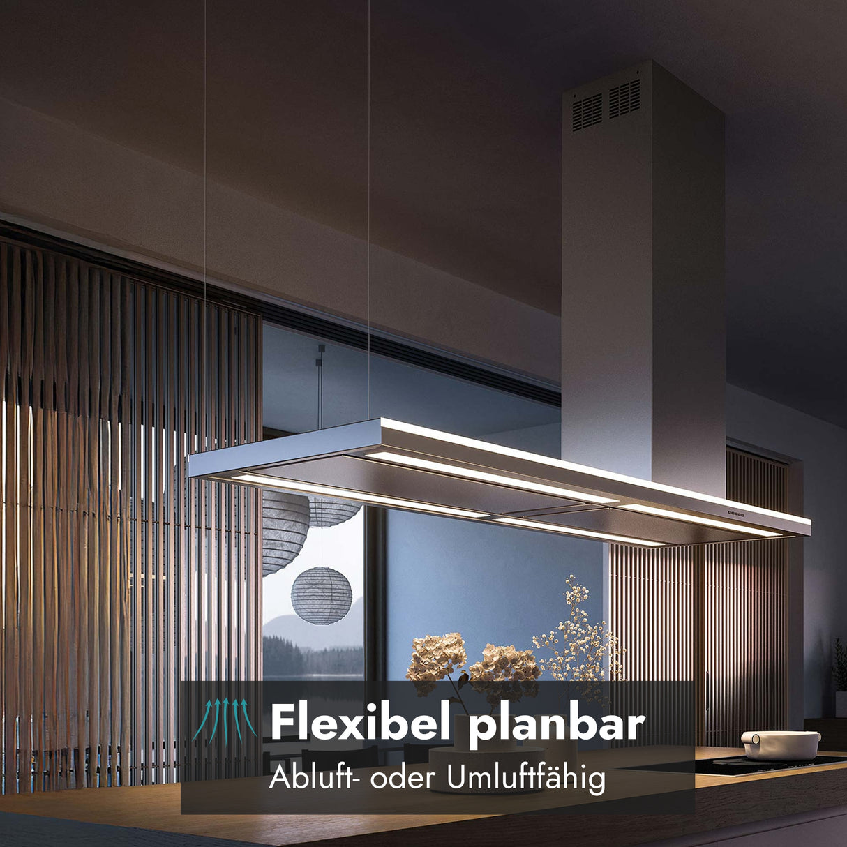 Falmec Lumen Inselhaube NRS 175