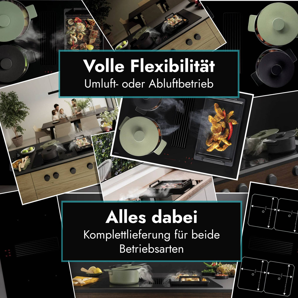 Novy Easy Prestige 90 cm Schwarz