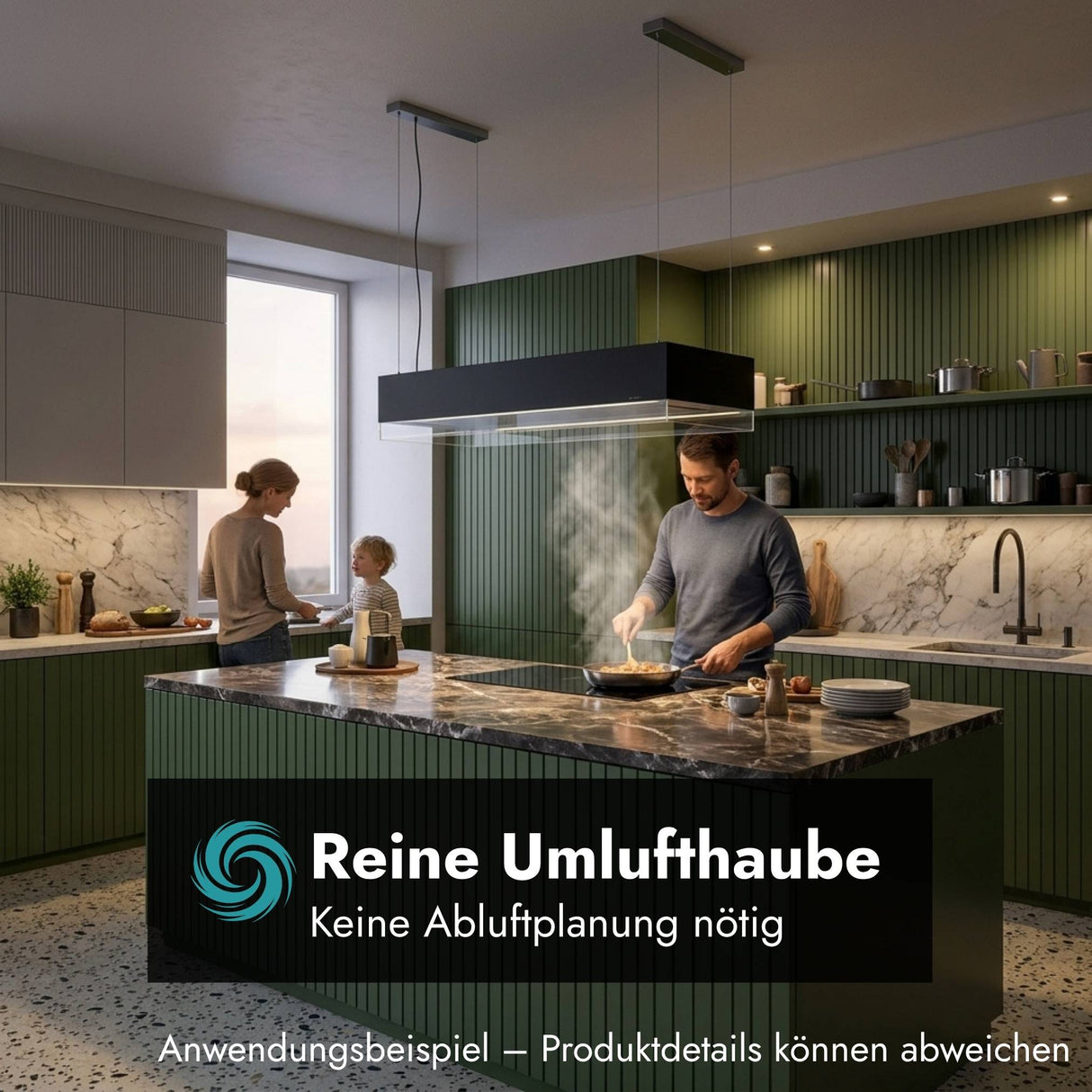 Falmec Vetra 120 cm Inselhaube