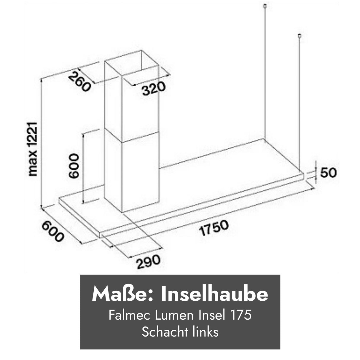 Falmec Lumen Insel 175