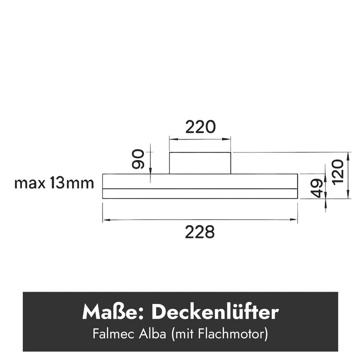 Falmec Alba Deckenlüfter