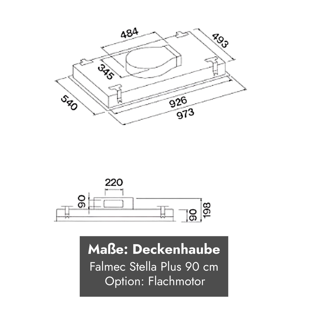Falmec Stella Plus Deckenlüfter
