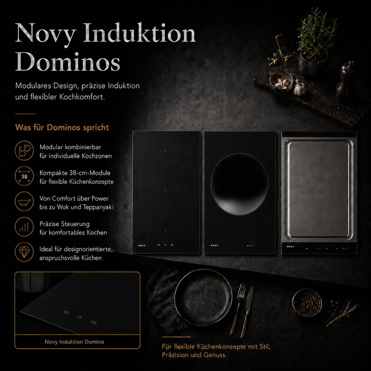 Novy Induktion Dominos