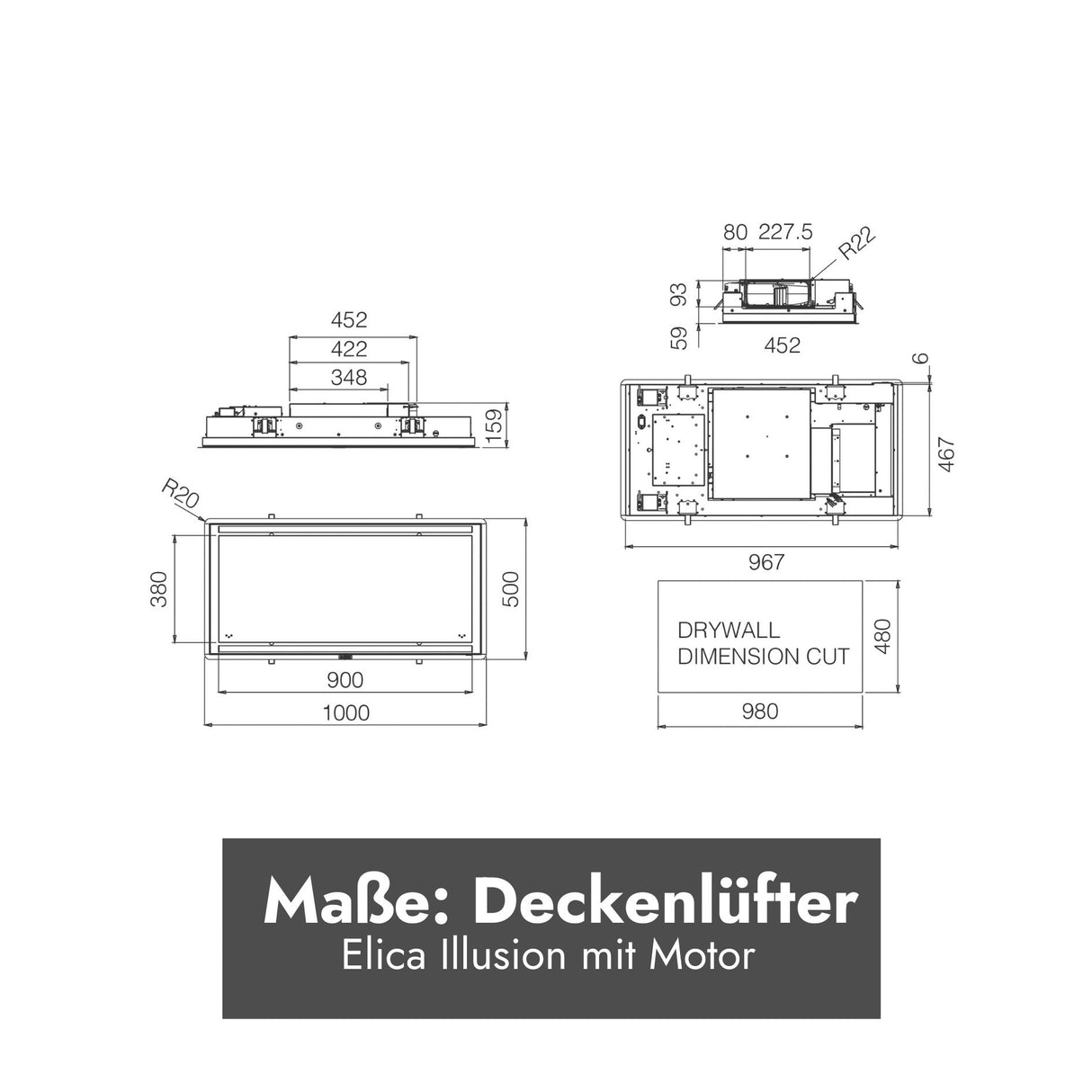 Elica Illusion Deckenlüfter