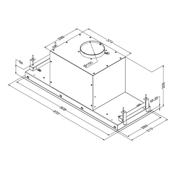 Novy Crystal Lüfterbaustein