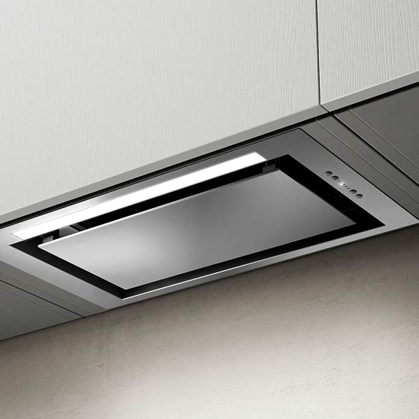 Einbauhaube mit LED Licht und leisem Lüfter