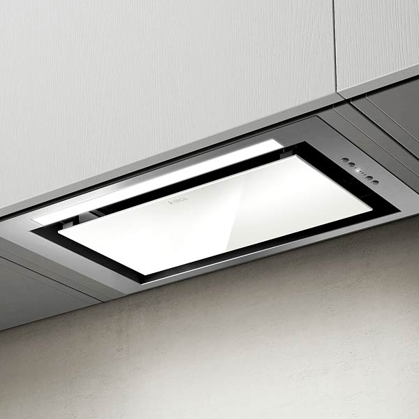 Einbauhaube mit LED Licht und leisem Lüfter