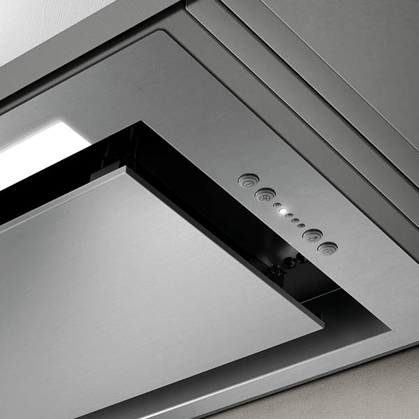 Einbauhaube mit LED Licht und leisem Lüfter