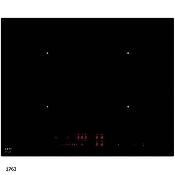 Kochfeld mit Induktion und Topferkennung