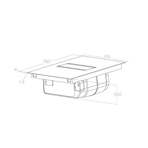 Elica NikolaTesla Alpha Abluft/Umluft
