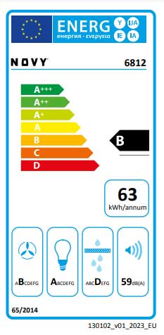 Novy Pureline Compact Deckenlüfter