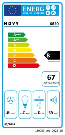 Novy Pureline Compact Deckenlüfter