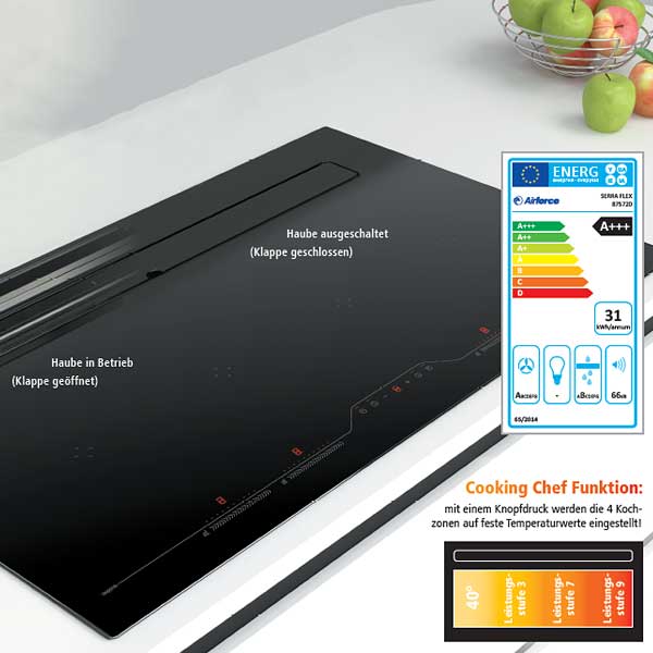 Airforce Serra Flex Motion Tischhaube