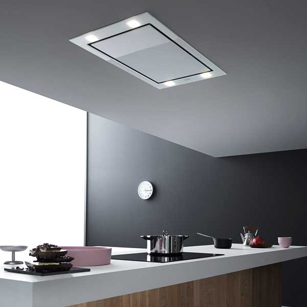 Deckenlüfter Sirio aus Glas von Falmec