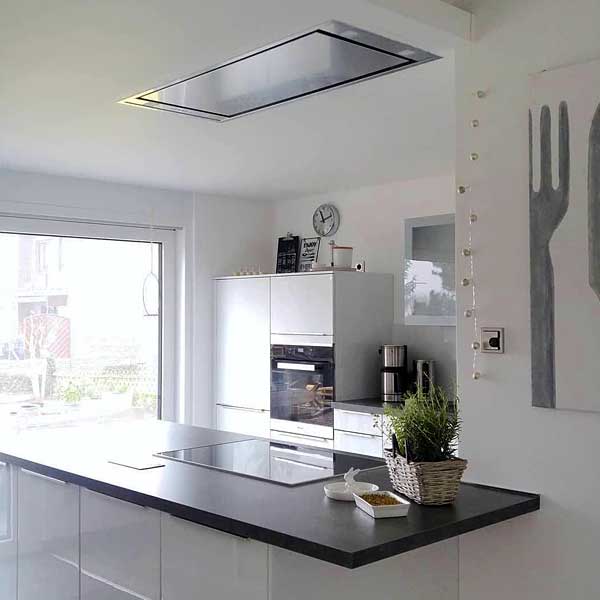 Deckenlüfter Sirio aus Glas von Falmec