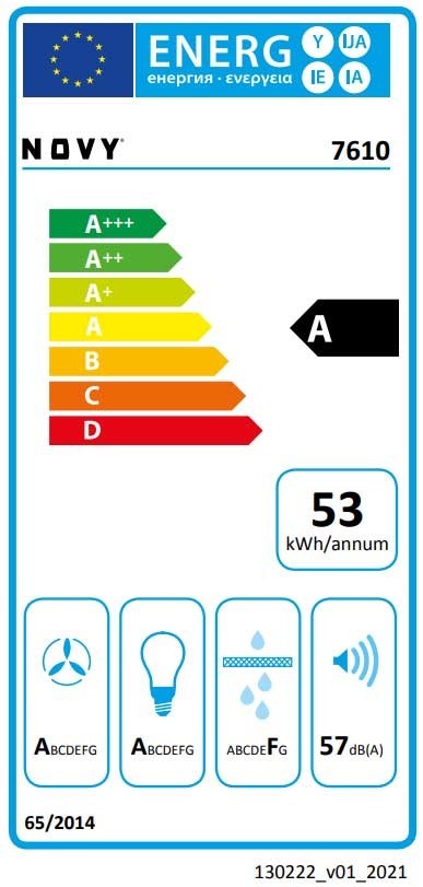 Novy Flatline Wandhaube