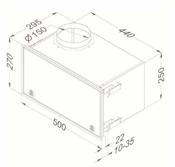 Novy Umluftbox 841.400 für Novy Dunstabzugshauben