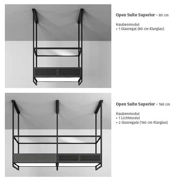 Elica Open Suite Superior Inselhaube