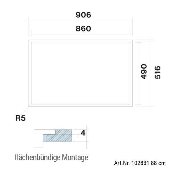 Falmec Induktionskochfelder 58/78/88/90 cm