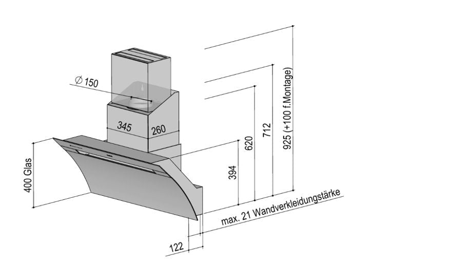 Berbel Glassline BKH GL Kopffreihaube