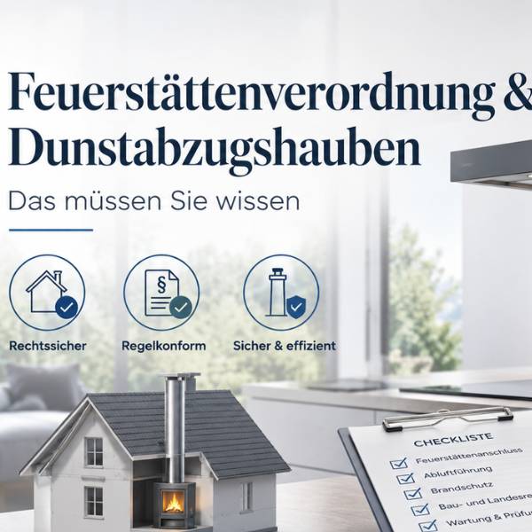 Feuerstättenverordnung & Dunstabzugshauben