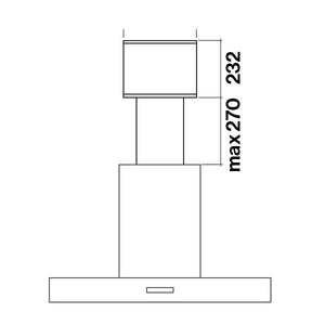 Falmec Umlenkstück NRS Schallgedämpft
