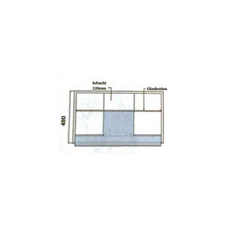 Falmec Schacht 120 mm für Virgola-Serie und Move