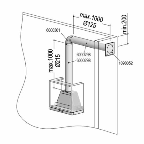 Berbel Abluftset I Rund 125 bT
