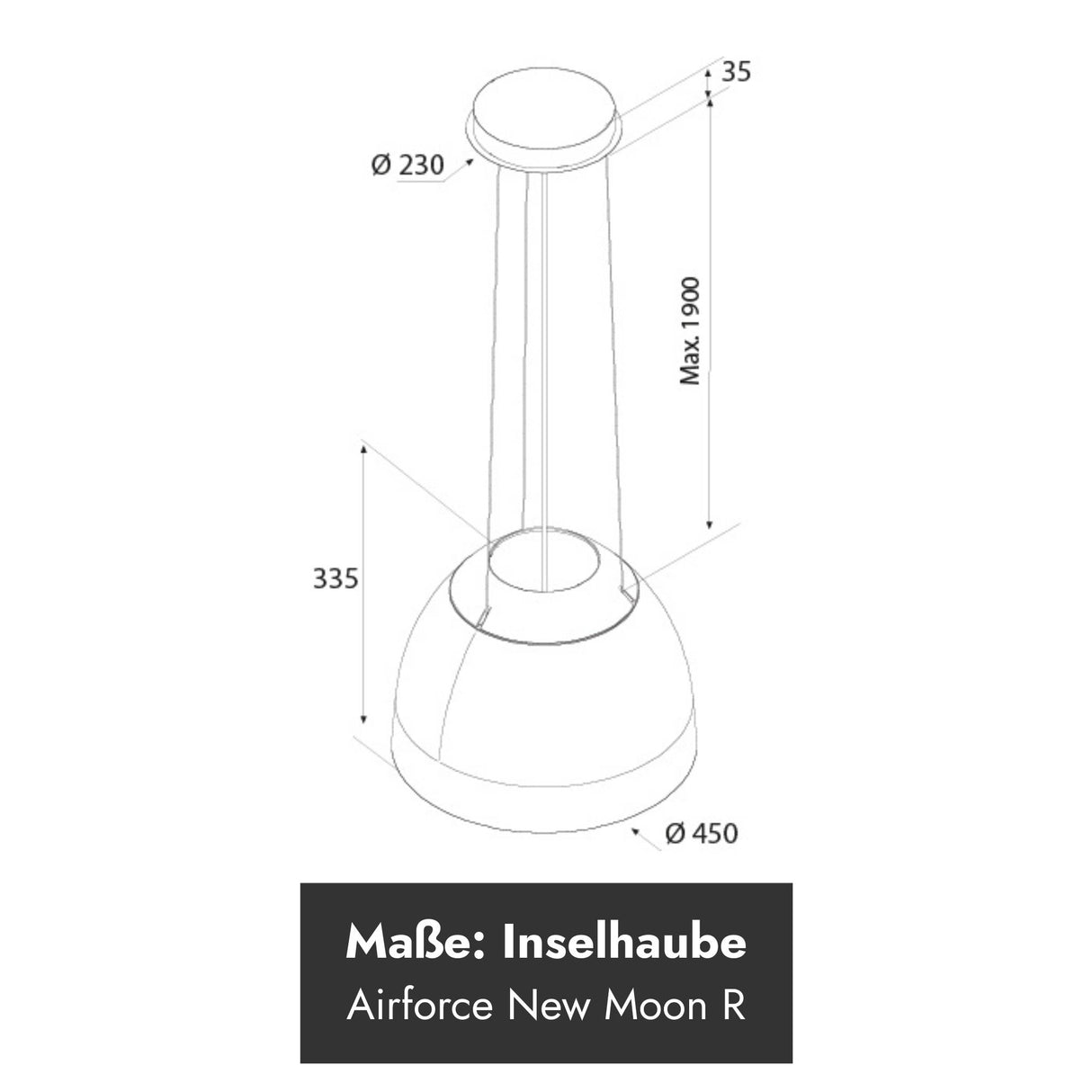 Airforce New Moon Restyling Inselhaube