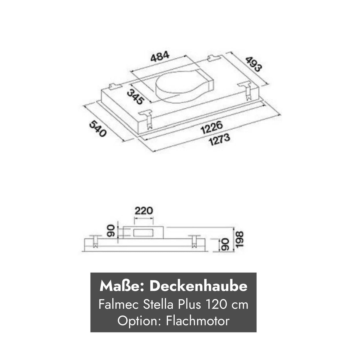 Falmec Stella Plus Deckenlüfter