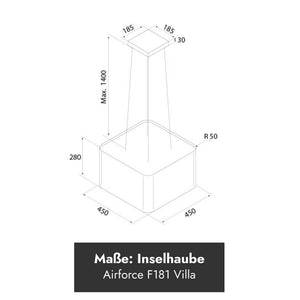 Airforce F181 Villa Inselhaube