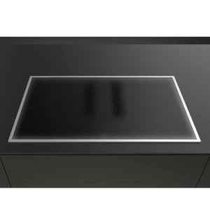 Kochfeldrahmen BKA 90 DL - Edelstahl-Optik