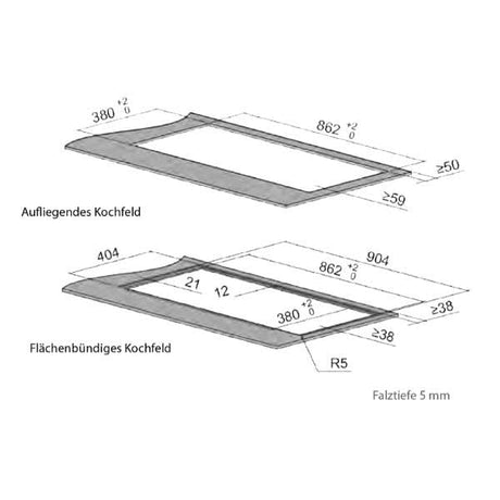 Berbel Panoramakochfeld BKF iPP