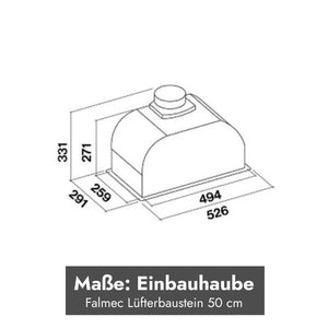 Falmec Lüfterbaustein Plus