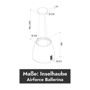 Airforce Ballerina Inselhaube 