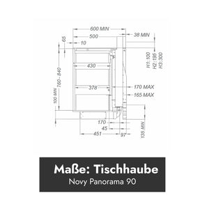Novy Panorama 90 Muldenlüfter