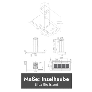 Elica Bio Wand- oder Inselhaube