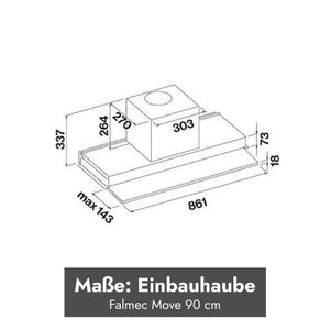 Falmec Move Flachschirmhaube