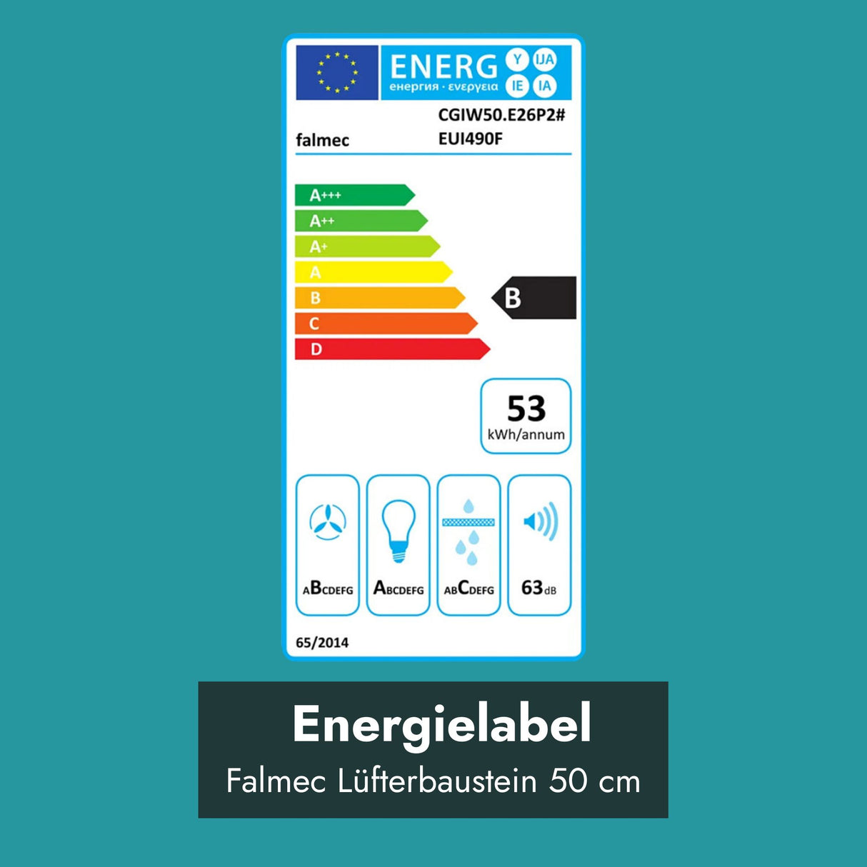 Falmec Lüfterbaustein Plus