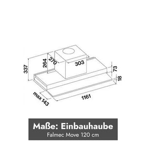 Falmec Move Flachschirmhaube