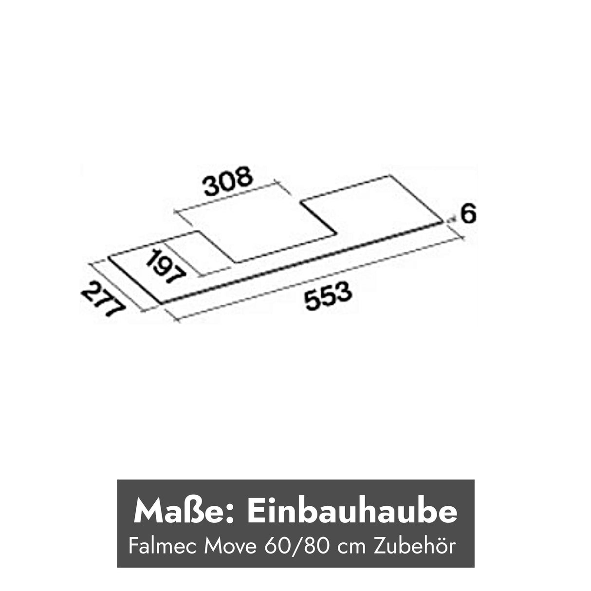 Falmec Move Flachschirmhaube